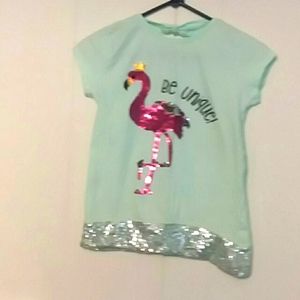 52 States Pale Green Flamingo shirt